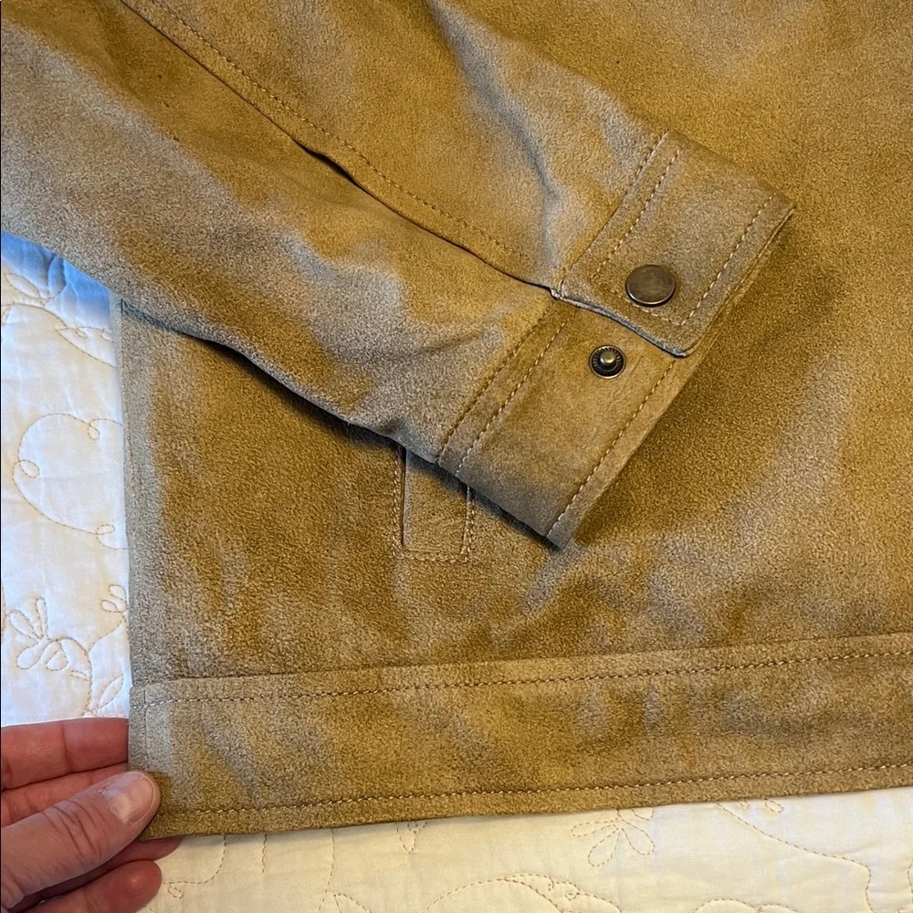 Lucchese Tan and Brown Jacket - Picture 5 of 8